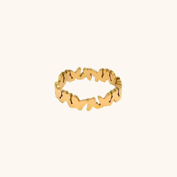 Buy Gleam Ring - 18K Gold Plated online jewellery