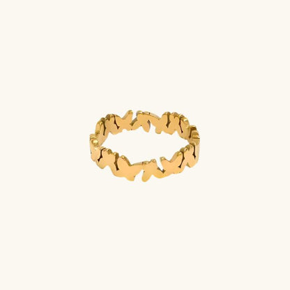 Buy Gleam Ring - 18K Gold Plated online jewellery