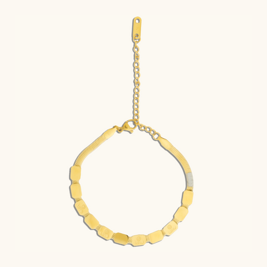 Love Gold Bracelet - 18K Gold Plated