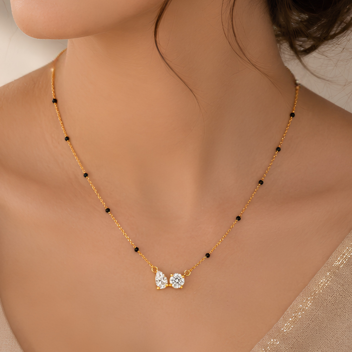 Duala Mangalsutra - 18K Gold Plated Anti Tarnish jewellery