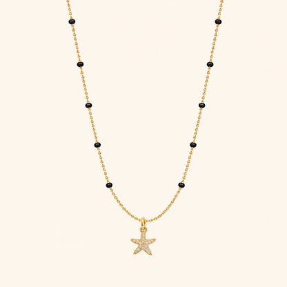 Starfish Mangalsutra - 18k Gold Plated