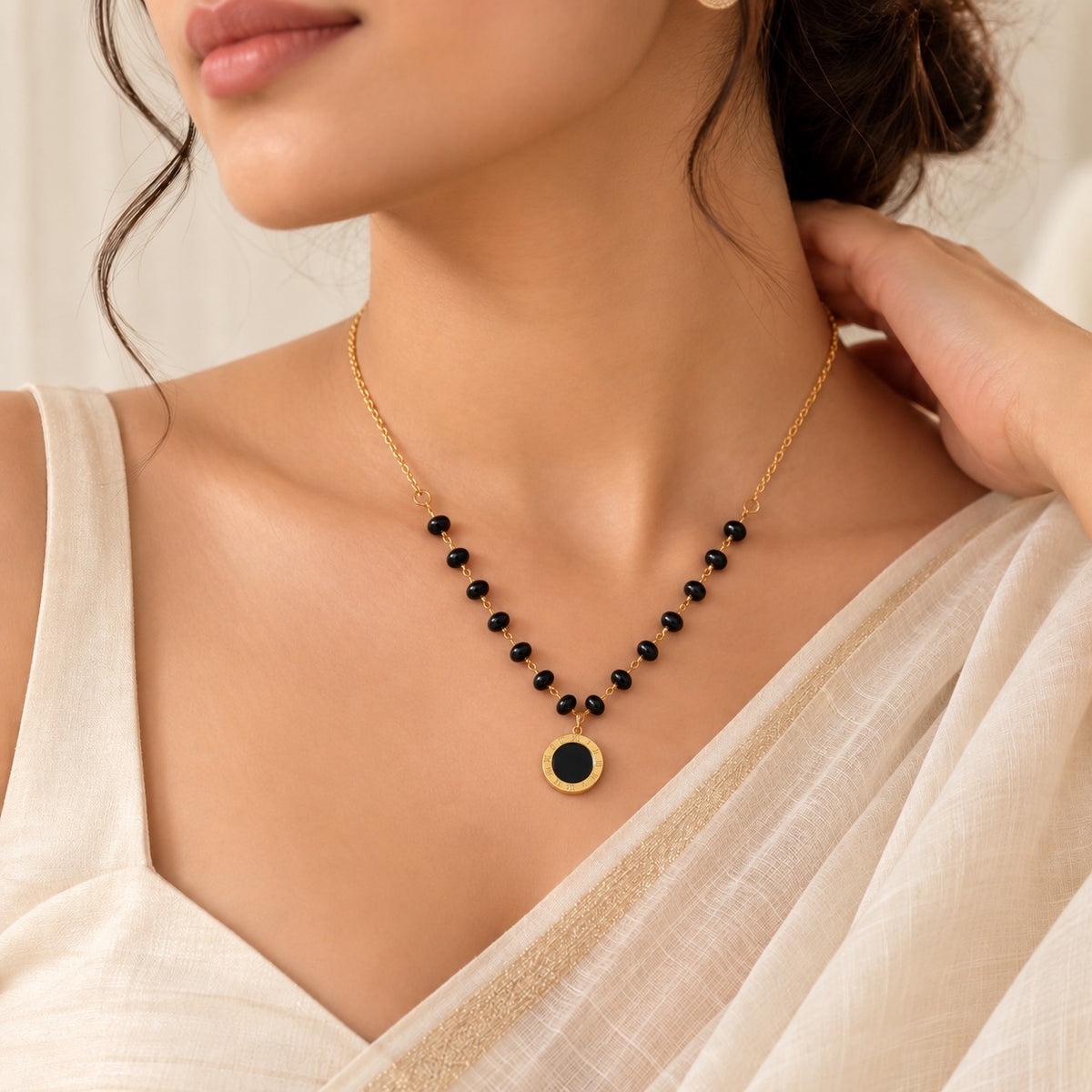Elaris Mangalsutra - 18K Gold Plated