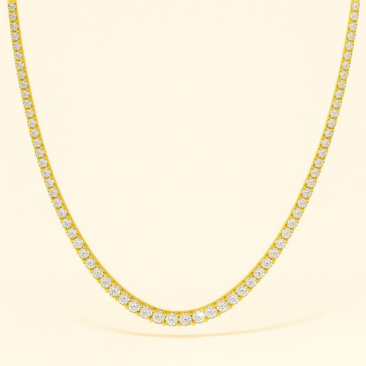 Gold Charmer Choker Necklace - 18K Gold Plated