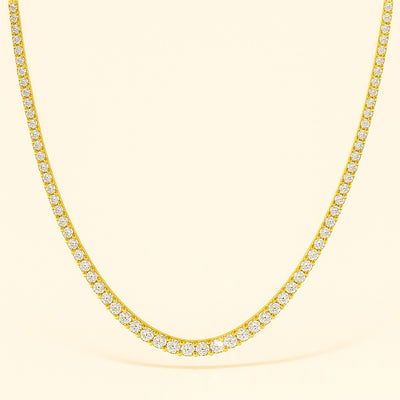 Gold Charmer Choker Necklace - 18K Gold Plated