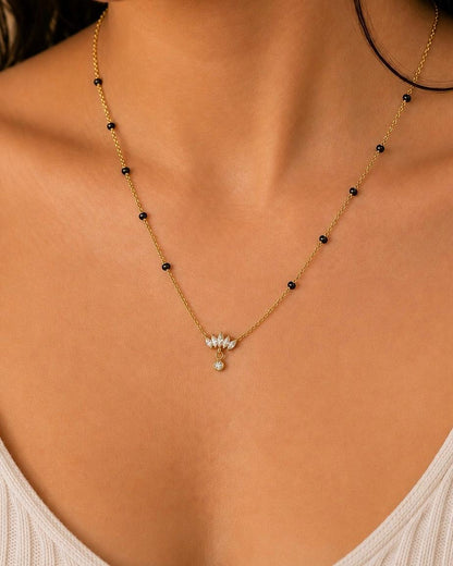 Tiara Mangalsutra - 18k Gold Plated