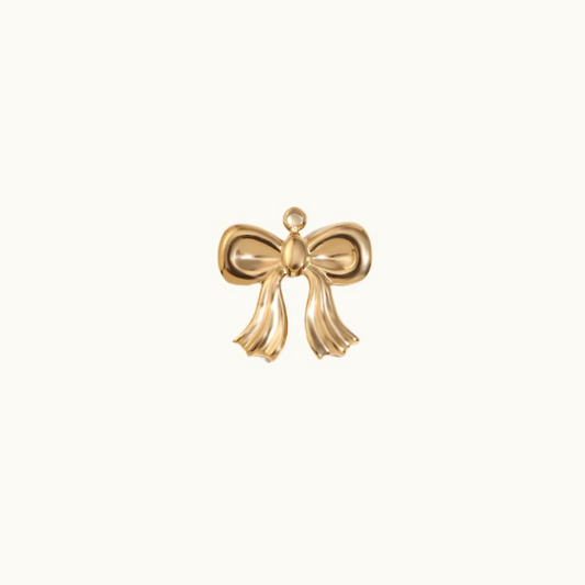 Buy Bow Charm - 18K Gold Plated online jewellery