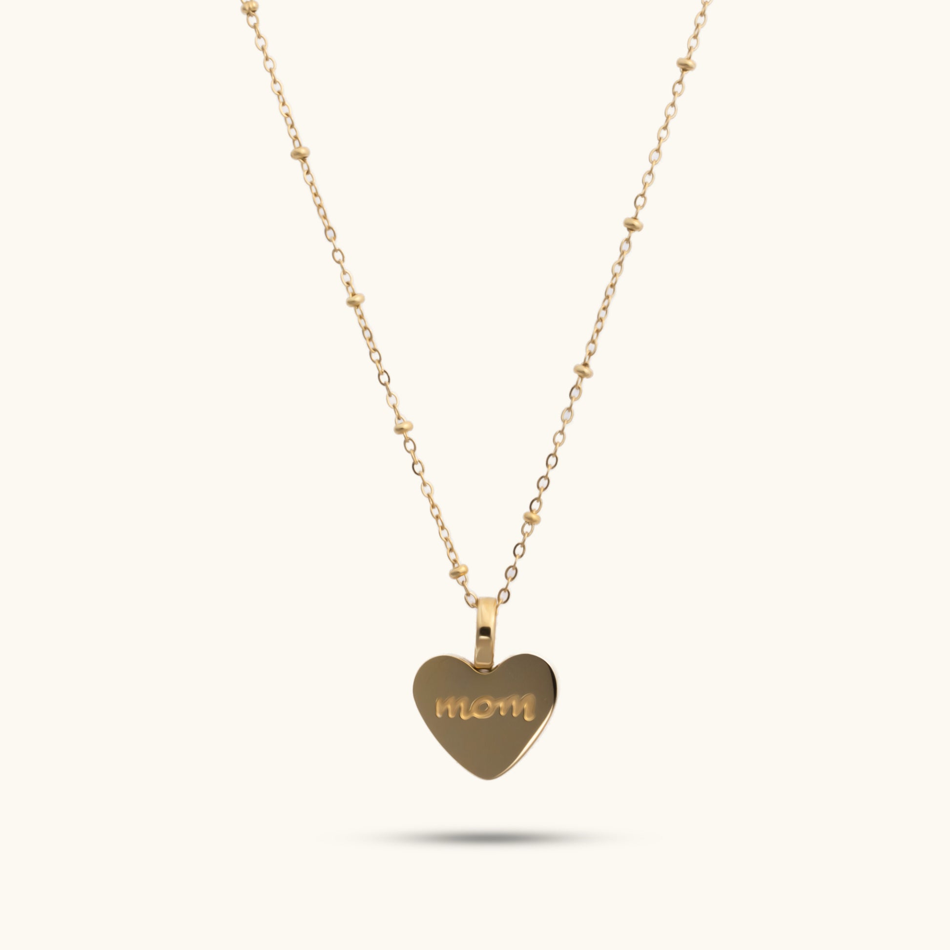 Buy Mom Love Necklace - 18K Gold Plated online jewellery