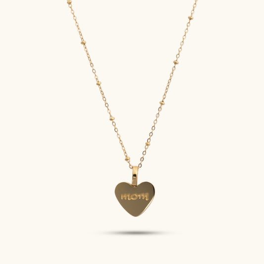 Buy Mom Love Necklace - 18K Gold Plated online jewellery