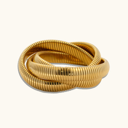 Misterio Layered Bracelet (3 layers) - 18K Gold Plated