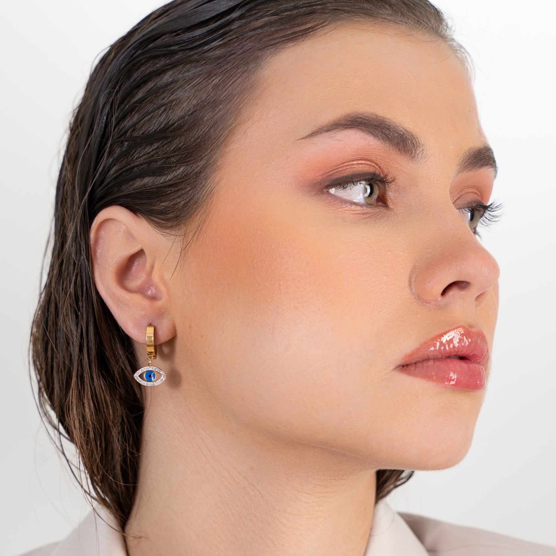 Buy Timeless Evil Eye Earrings online jewellery