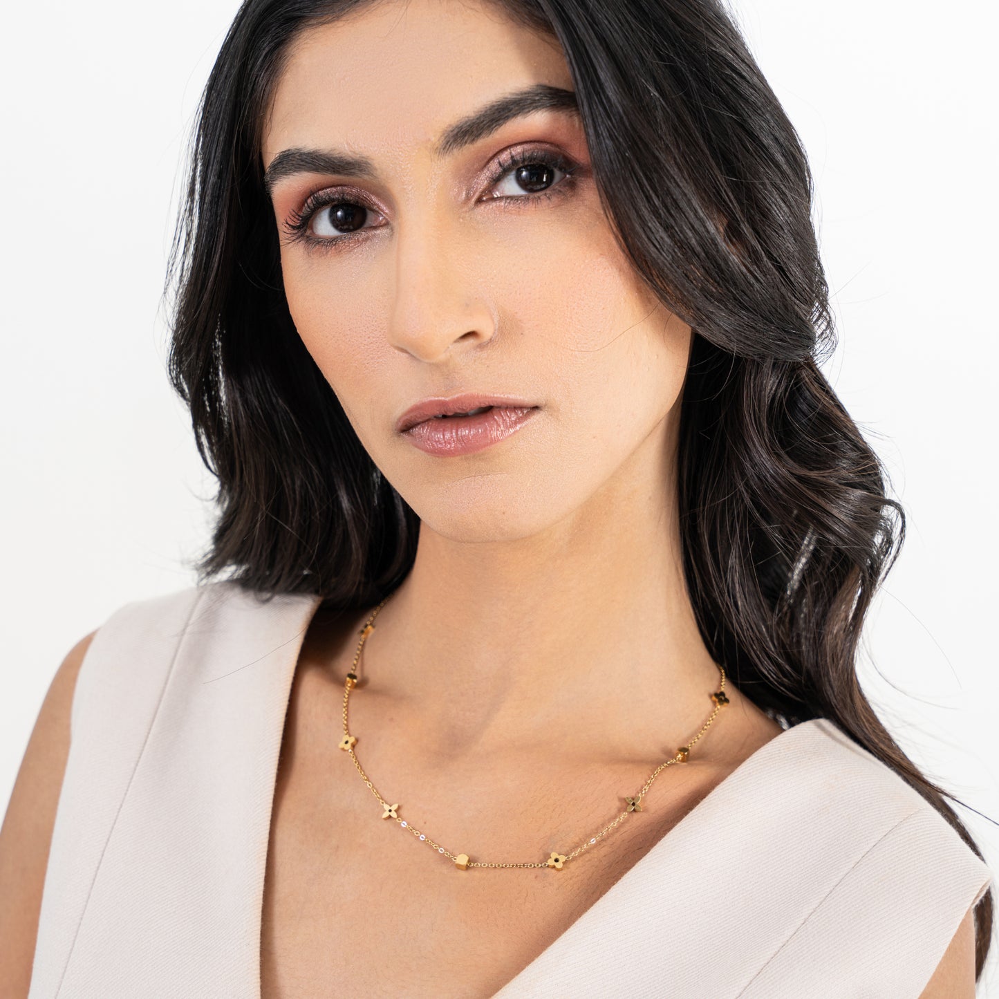 Minimal Mixi Necklace - 18K Gold Plated