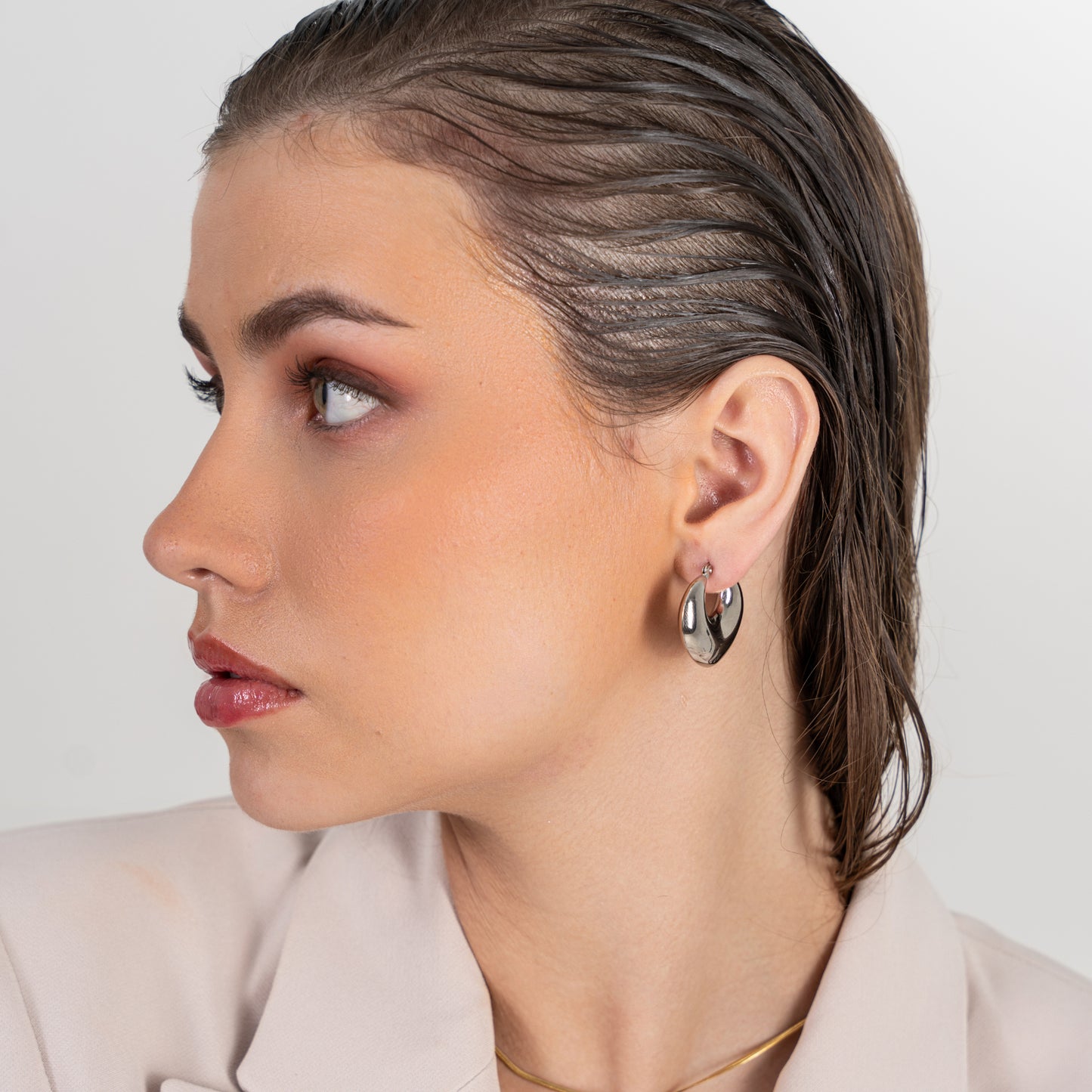 Buy Show Stopper Hoops Earrings - 18K Gold Plated online jewellery