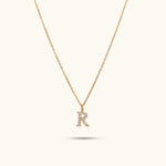 Dainty Initials Necklace - 18K Gold Plated