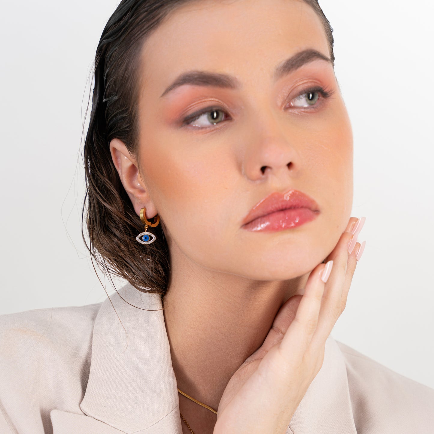 Buy Timeless Evil Eye Earrings online jewellery