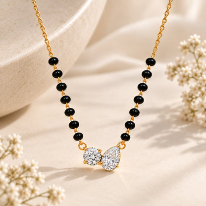 Noor Mangalsutra - 18K Gold Plated