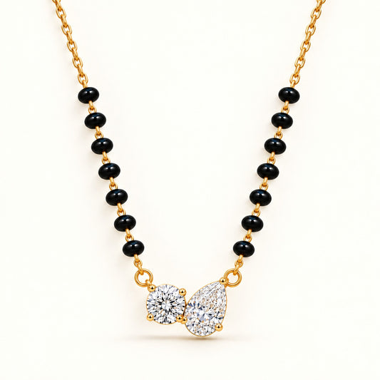 Noor Mangalsutra - 18K Gold Plated