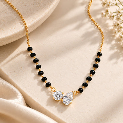 Noor Mangalsutra - 18K Gold Plated