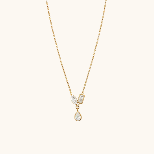 Trio Necklace - 18K Gold Plated