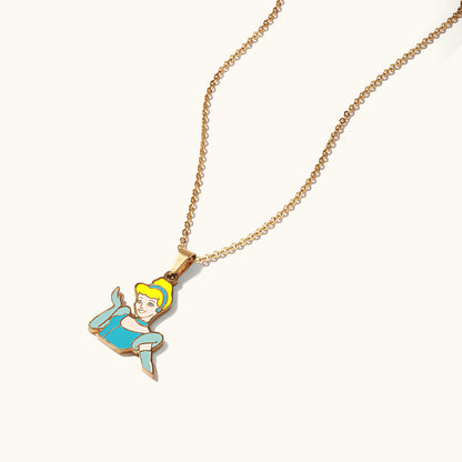 Cinderalla Chain Necklace - 18K Gold Plated