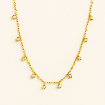 Minimal Lana Necklace - 18K Gold Plated