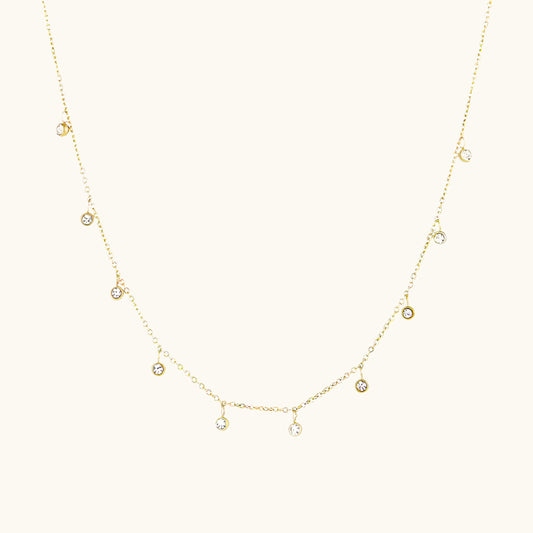 Minimal Lana Necklace - 18K Gold Plated