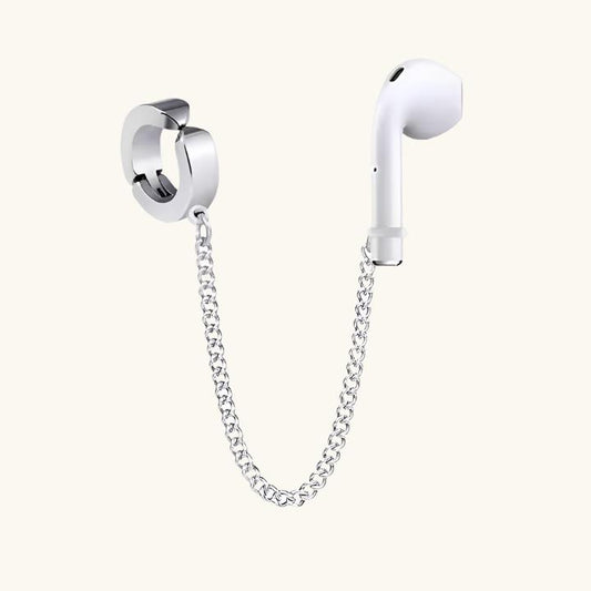 Buy Secure EarPod Hook Earrings - Silver Plated online jewellery