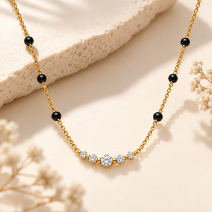 Lunara Mangalsutra - 18K Gold Plated