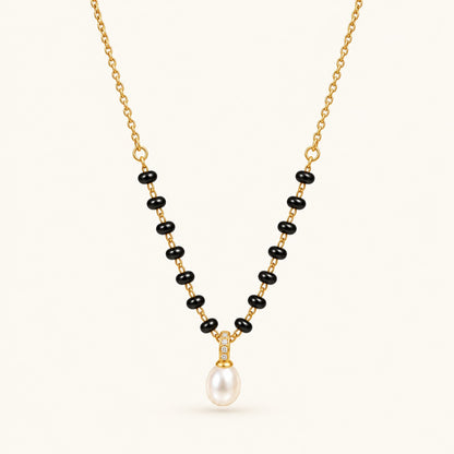 Noira Pearl Mangalsutra - 18K Gold Plated