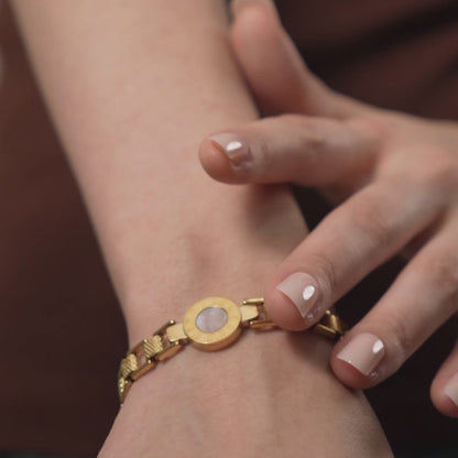 Dializo Strap Bracelet - 18K Gold Plated