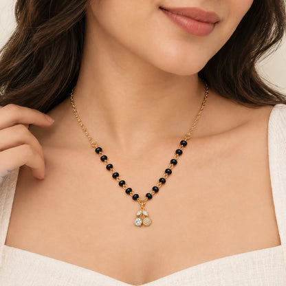 Noorani Mangalsutra - 18K Gold Plated