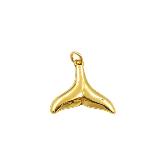 Mermaid Tail Charm – 18K Gold Plated