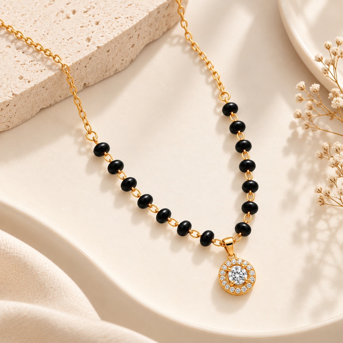 Velora Mangalsutra - 18K Gold Plated
